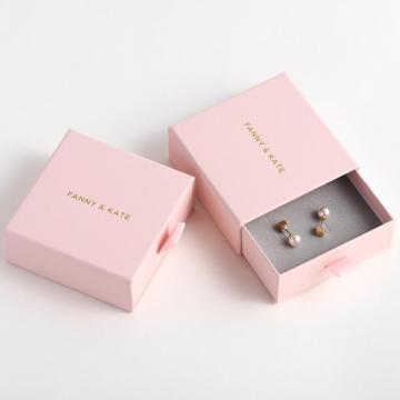 Pink Drawer Gift Packaging Jewelry Set Box Luxury