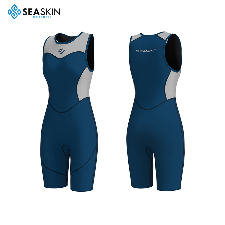 Zeegehuid surfpak korte mouw neopreen wetsuit