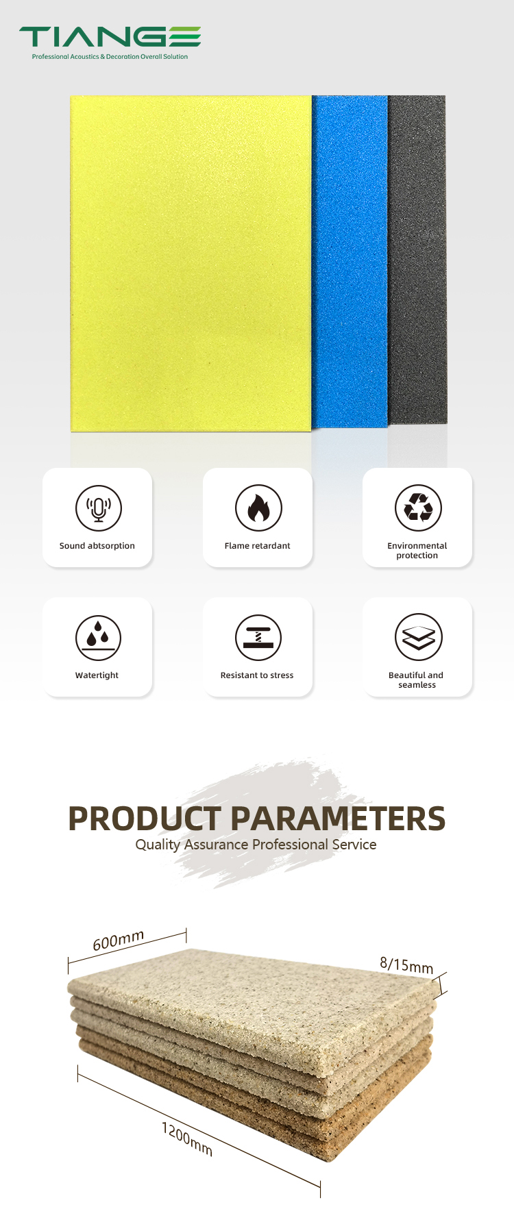 1Sandrock Acoustic Panel