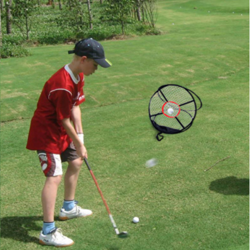 Golf Chipping Net with Ball Holer