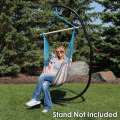 Polycotton Canvas Chair Swing with Pillow