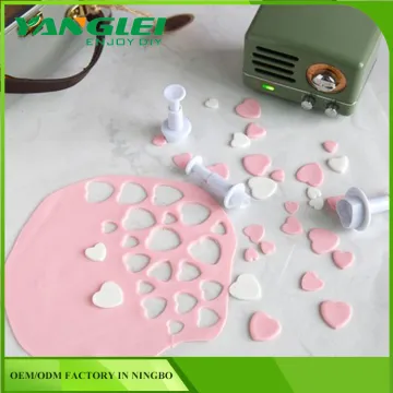 3pcs/set fondant roller machine fonddant mold