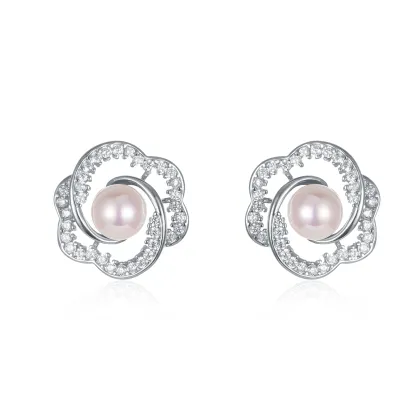 925 jewellery earrings women pearl earring jewelry