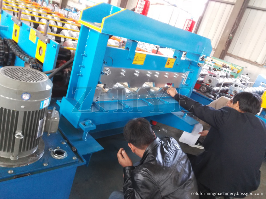 floor decker tile machine