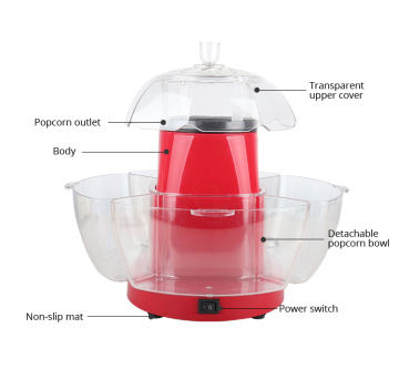 New with bowl Popcorn Maker Meiyu