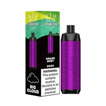 Al Fakher Crown Bar 8000 Puffs Rechargeable Germany