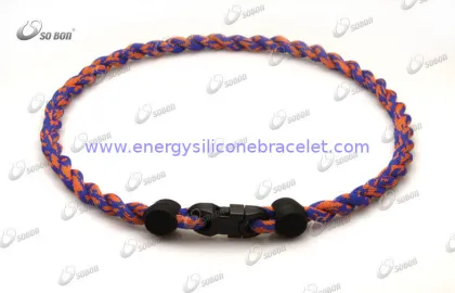 Health Sports Balance Magnetic Tornado Titanium Necklace