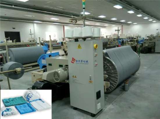 Gauze Weaving Machine Air Jet Loom for Operating Towel