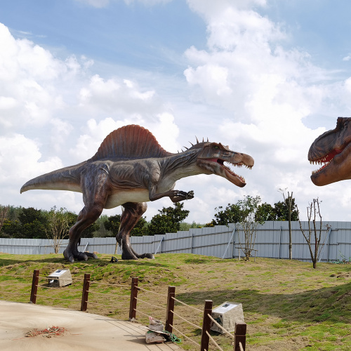 Interactive Animatronic Spinosaurus for School Exhibitions