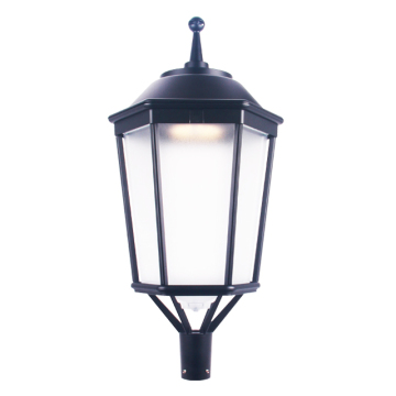 Lampada da giardino leggera urbana resistente alla corrosione per condizioni meteorologiche estreme