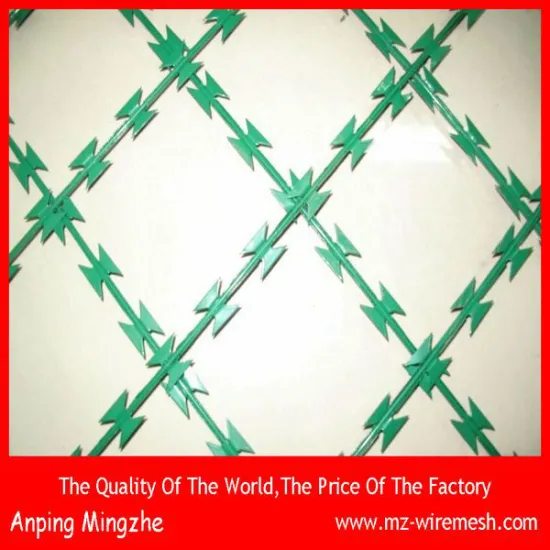 galvanized helical and concertina razor wire