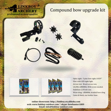 Wholesale Linkboy LBC001A 6pcs compound bow upgrade kit for hunting