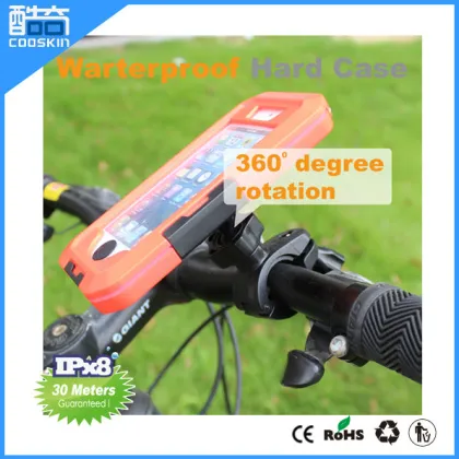 2015 outdoor bike cycling fitness waterproof bike holder for mobile phone