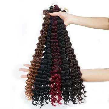 Jerry Curly Deep Weave Hair Extension Deep Wave Curly Hair Bundles Weave Hair Tresemme Make Waves Synthetic