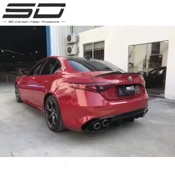 Al-fa Giulia Upgrade Quadrifoglio Style Carbon Fiber Aero Kit