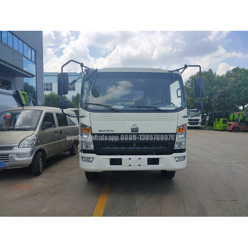 SINOTRUCK HOWO 8CBM/6T รถบดอัดขยะ