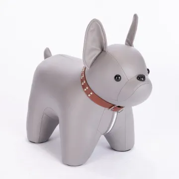 Handcrafted Lovely Kid Hero Dog Animal Wooden Kids Stool