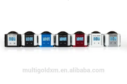 360 Degree Panoramic View Car Camera, MINI WIFI Sport DV 1080P Manual 360 Degree Action Camera