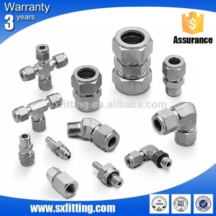 Stainless Swagelok Tube Fitting