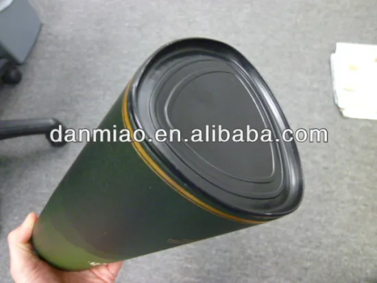 Unique luxury triangle paper tube packaging box