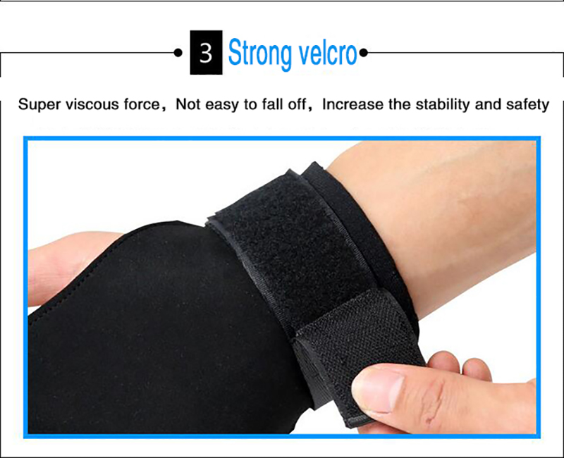 strong velcro wrist pad