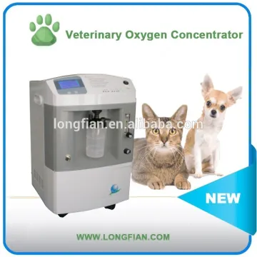 Animal use oxygen concentrator