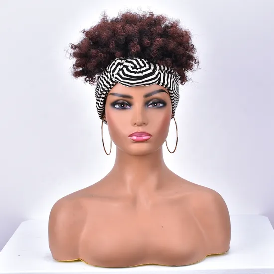 braided body water yaki blond deep wave wholesale for with attached kinky synthetic curly wigs for black women headband wig