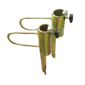 Heavy Duty Beach Umbrella Sand Anchor with Two Forks and Auger Spikes