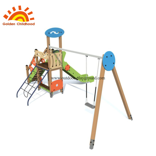 Outdoor Playground HPL Simple Playset Equipment