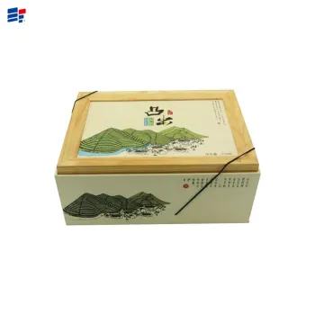 Classical tea packaging box