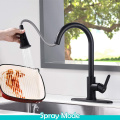 Good Black Flexible Kitchen Faucet High Quality