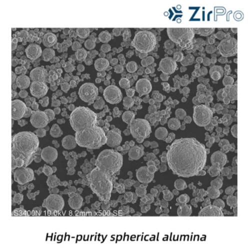 جزيئات الألومينا الكروية عالية النقاء