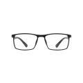 Custom Logo Mens Rectangle TR90 Optical Frame Eyeglasses