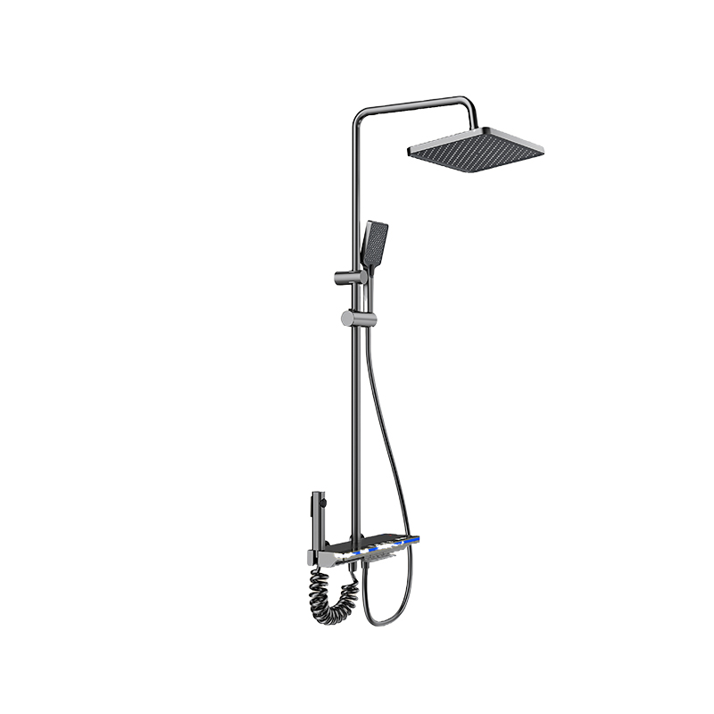 LED Light Shower Set with Digital Display Screen