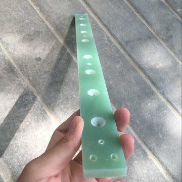Green Fr4 Customized Part With Drilling Holes