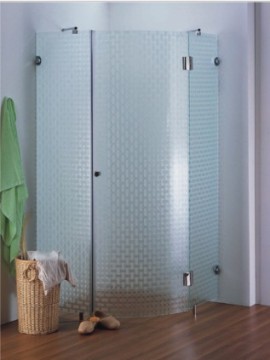 Pattern Glass doors