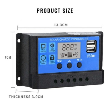 12V/24V Intelligent LCD Display Solar Panel Charge Controller - Hot Selling
