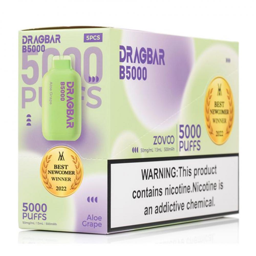 الجملة DragBar 5000Puffs قابلة للتخلص من وزارة الدفاع