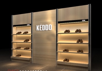 Wooden Wall Cabinet Display for Retail Store