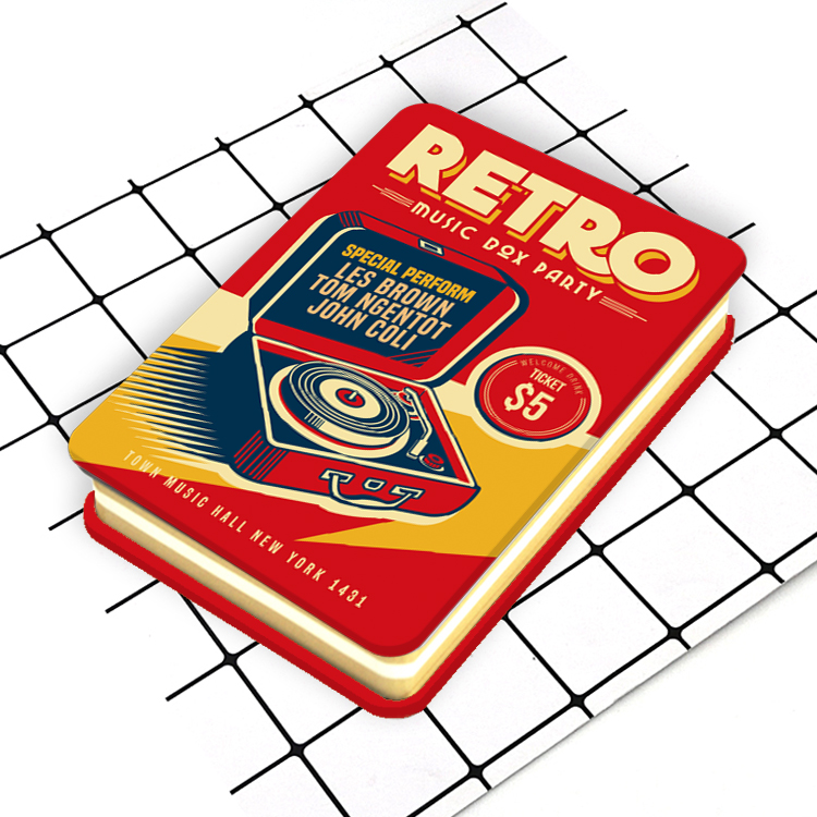 Retro Poster Cover Notebook