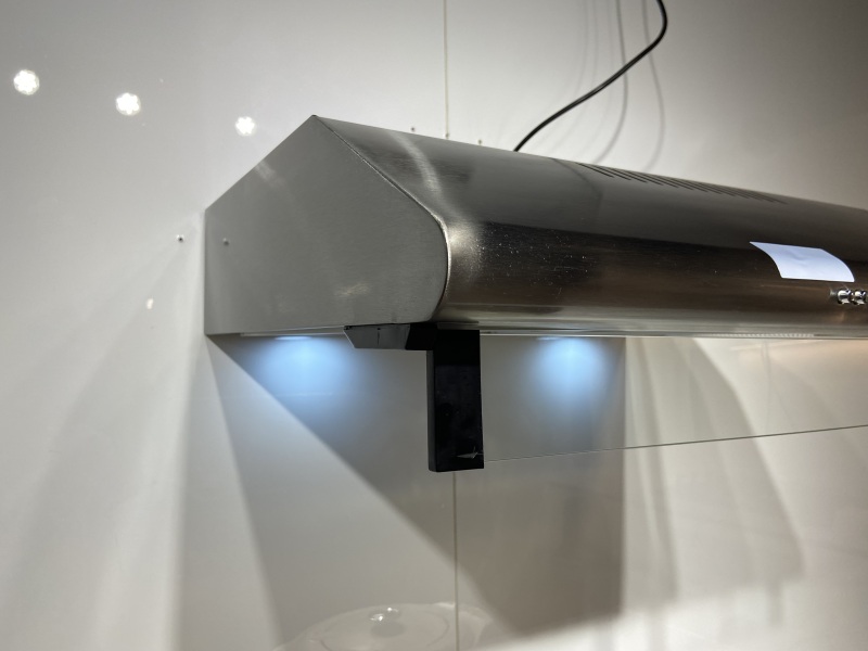 CE Approval 600mm Push Button Smoke Grease Extractors Cooker Hoods/Under Cabinet Black Kitchen Range Cooker Hood