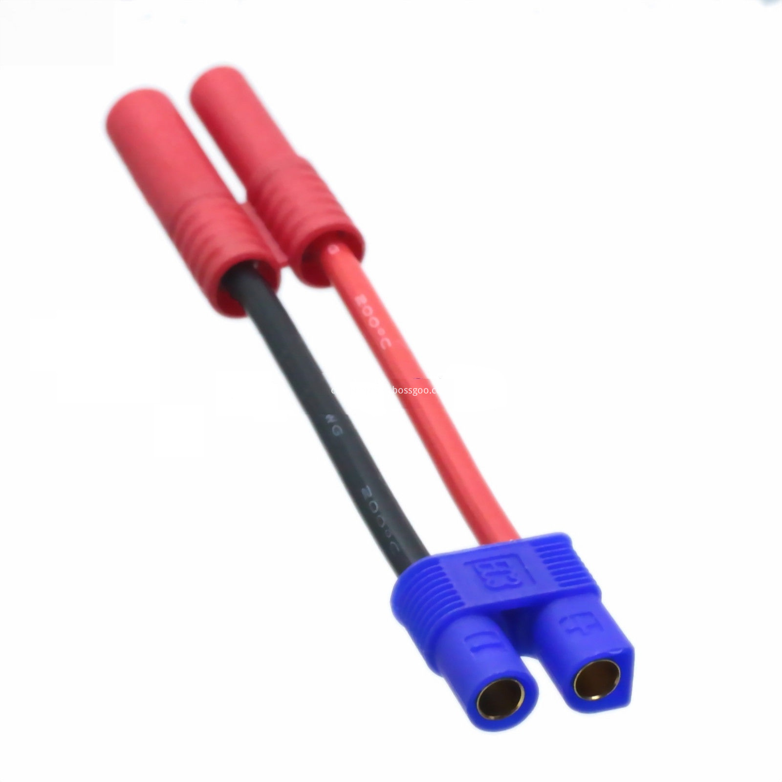 LINSYRC - 2 pares de conectores EC2 a XT60 RC macho hembra adaptador enchufe de 5 cm 16awg cable para RC FPV Drone coche Lipo NiMH cargador de batería ESC (cableado LINSYRC - 2 pares de conectores EC2 a XT60 RC macho hembra adaptador enchufe de 5 cm 16awg cable para RC FPV Drone coche Lipo NiMH cargador de batería ESC (cableado