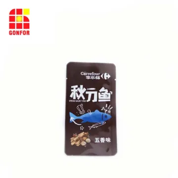 Custom Aluminum bags for Seafood Snack Packaging