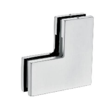 IPF-040 L-Type Frameless Glass Door Top Patch Fitting