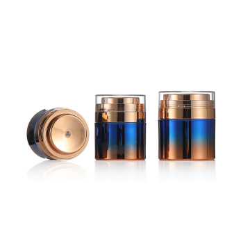 Plastic Cream Containers Jars Airless Pump Jars