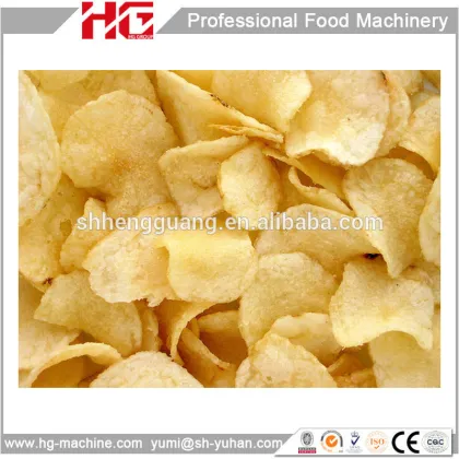China high quality gas potato crackers production line