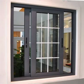 High Quality Double Horizontal Fixed Aluminum Glass Sliding Windows for Villas