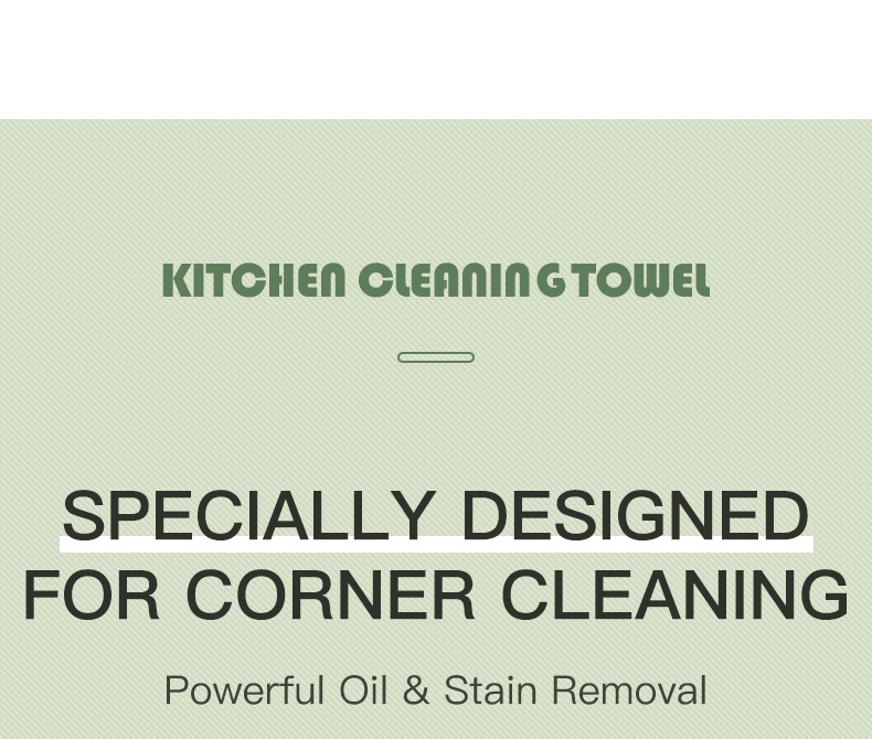 Custom cleaning towel