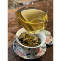 Kue Kecil Pu-erh Mentah Gunung Houwenrun Jingmai 200g | Aroma Madu & Anggrek, Minuman Keras Halus, Kelembapan Tenggorokan Tahan Lama