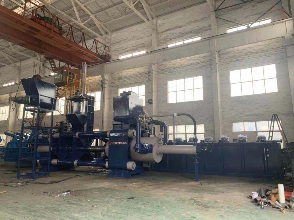 Steel Turnings Cuttings Borings Briquette Making Machine